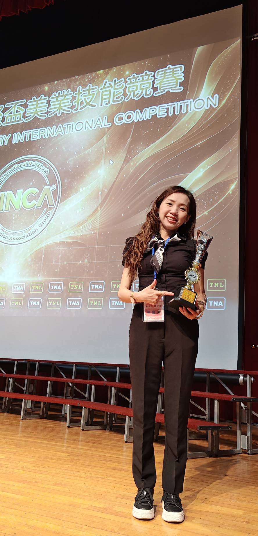 芙蕾亞學員參加 INCA 國際盃美業技能競賽